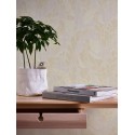 As Creation|Wallpaper banana leaves jungle white cream, gold|Wallpaper