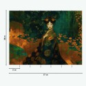 As Creation|Wandbild orientalischer Stil japanische Geisha|Wandbild