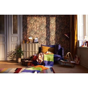 Casadeco|Light blue striped wallpaper|Youth Style 2
