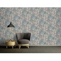 As Creation|Wallpaper ethnic floral boho style blue|Floral