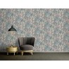 As Creation|Wallpaper ethnic floral boho style blue|Floral