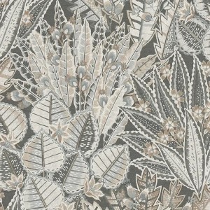 Eijffinger|Papier peint ethnique marqueterie géométrique marron foncé|Ethnique