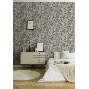 Rasch|Wallpaper watercolor pink magnolia flowers|Floral 2