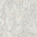As Creation|Tapete ethnisch floral Boho-Stil grau, cremefarben|Blumen
