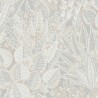 As Creation|Tapete ethnisch floral Boho-Stil grau, cremefarben|Blumen