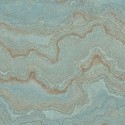 As Creation|Contemporary turquoise porous rock wallpaper|Wallpaper