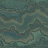 As Creation|Papier Peint roche poreuse contemporaine verte, dorée|Papier Peint