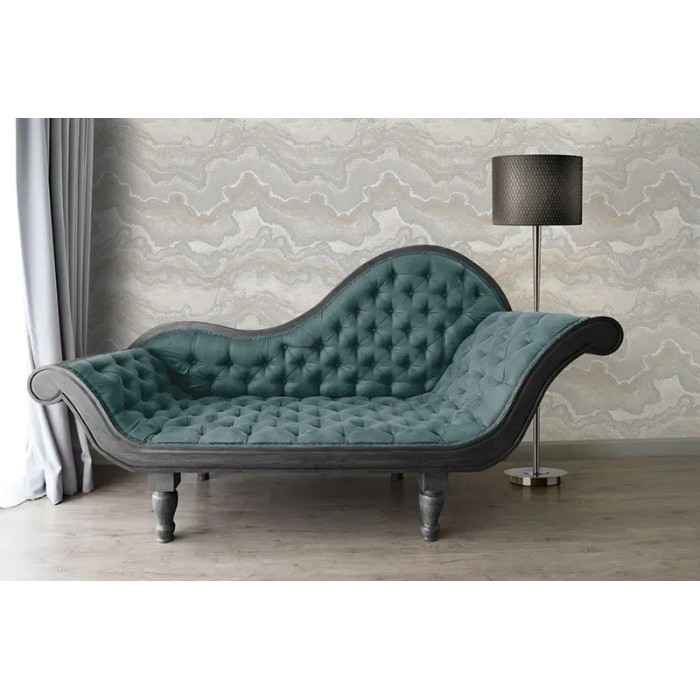 As Creation|Wallpaper porous rock texture gray, gold|Modern