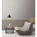 As Creation|Papier Peint lattes en bois scandinave gris|Imitation Bois