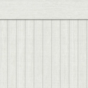 Casadeco|Papel pintado estilo japonés blanco, origami de papel efecto arrugado|Papel Pintado