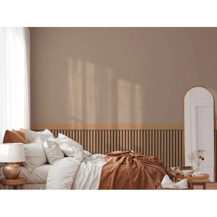 As Creation|Papier Peint frise latte bois scandinave|Imitation Bois