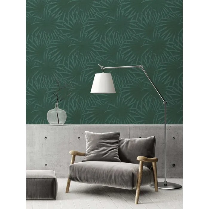 As Creation|Papel pintado hojas de palma verde|Papel Pintado