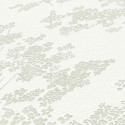 As Creation|Papier Peint fleurs style romantique blanc, vert|Romantique