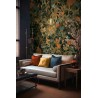 As Creation|Wall mural jungle style multicolor floral print|Wallmurals