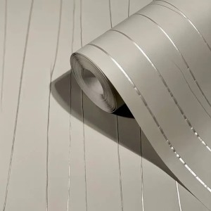 Casamance|Aquarell Tapete Meereslandschaft schwarz-gold|Zeitgenössisch