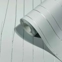 Marburg|Wallpaper with blue-gray metallic folds|Wallpaper