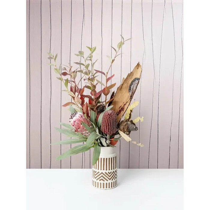 Marburg|High-end pleated metallic stripe wallpaper in beige|High-End