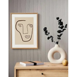 Papeldecor|Tapete schwarzer Marmor mit beigen Aderungen|Tapeten 2