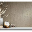 Marburg|Faltenreiche moderne goldene Tapete, gehoben|Hochwertige