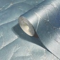 Marburg|High-end metallic blue floral Wallpaper|Wallpaper