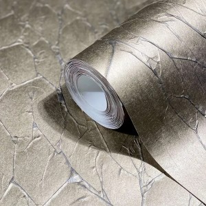 Marburg|High-end anthracite floral wallpaper|Wallpaper