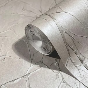 Casamance|Ethno Tapete braun Textilmosaik|Hochwertige