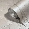 Marburg|High-end metallic gray floral wallpaper|High-End