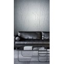 Marburg|Papel pintado alta gama plateado, ramas de árboles|Contemporáneo
