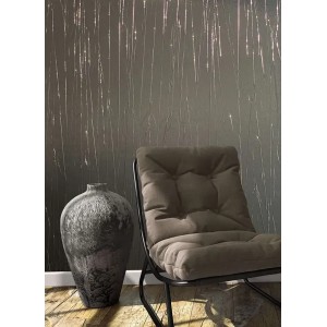 Elitis|Textile-effect wallpaper embroidered with flowers and birds|High-End 2