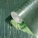 Marburg|Papier peint moderne uni froissé vert|Haut Gamme