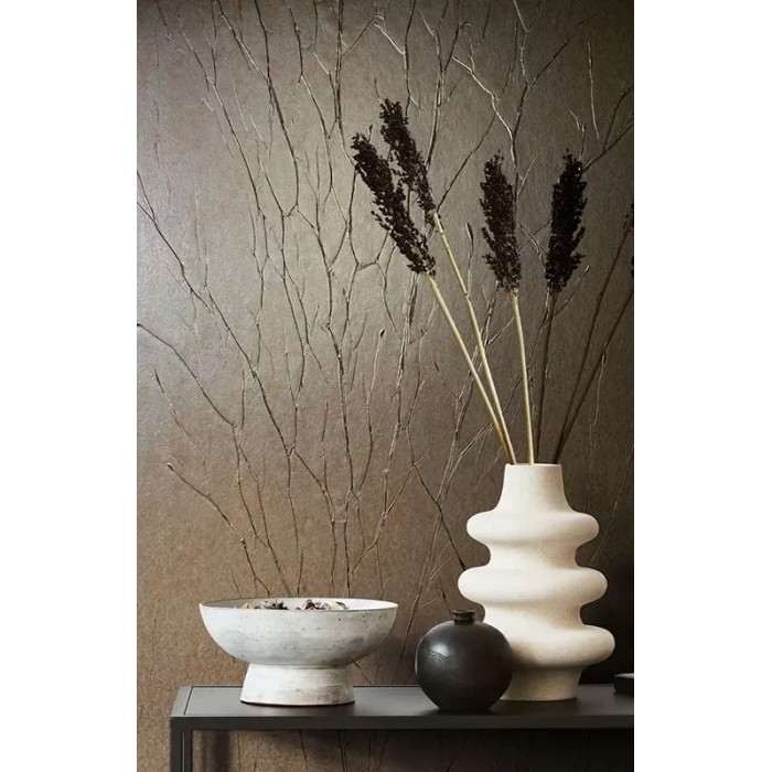 Marburg|Hochwertige anthrazitgraue Tapete|Hochwertige