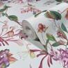 Marburg|Papier Peint fleurs blanches et roses avec baies|Papier Peint