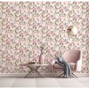Marburg|Papier Peint fleurs beige et rose|Papier Peint