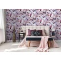 Marburg|Orientalische Tapete Magnolien Aquarell|Orientalisch