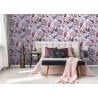 Marburg|Orientalische Tapete Magnolien Aquarell|Orientalisch