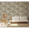 Marburg|Japanese magnolia wallpaper in beige and orange|Oriental