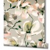 Marburg|Papier peint japonais magnolias beige et orange|Oriental