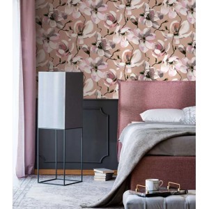 Eijffinger|Papier peint scandinave vagues en relief beige|Romantique 2