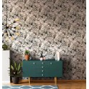 Marburg|Orientalische Tapete Magnolien Grau, Beige und Weiß|Romantisch