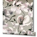Marburg|Oriental magnolia wallpaper in grey, beige and white|Romantic