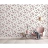 Marburg|Wallpaper climbing plants white, beige, and green|Wallpaper
