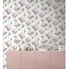 Marburg|Papier Peint plantes grimpantes blanc, beige et vert|Papier Peint