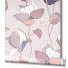 Marburg|Florale Tapete Kletterpflanzen Grau und Braun|Romantisch
