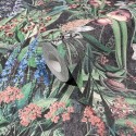 Marburg|Papier peint rustique fleurs sauvages vert et noir|Rustique
