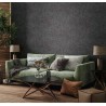 Marburg|Rustic wallpaper with distressed anthracite wall effect|Factory Style