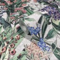 Marburg|Florale Tapete Feldblumen Grün und Grau|Rustikal