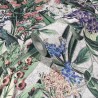 Marburg|Florale Tapete Feldblumen Grün und Grau|Rustikal