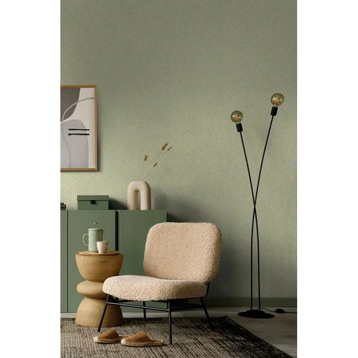 Marburg|Japandi Tapete geflochtenes Rattan Beige|Raffiaimitation