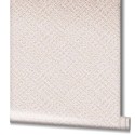 Marburg|Japandi braided wicker wallpaper in pink|Raffia Imitation