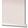 Marburg|Japandi braided wicker wallpaper in pink|Raffia Imitation